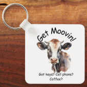 Kom in beweging sleutelhanger (Voorkant)