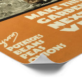 Kom in de tuin. poster (Hoek)