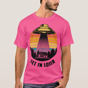 Kom in de verliezer. Ontvoering van buitenaardse w T-shirt