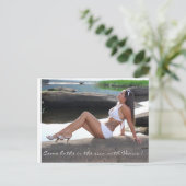 Kom in de zon met Venus. Briefkaart (Staand voorkant)