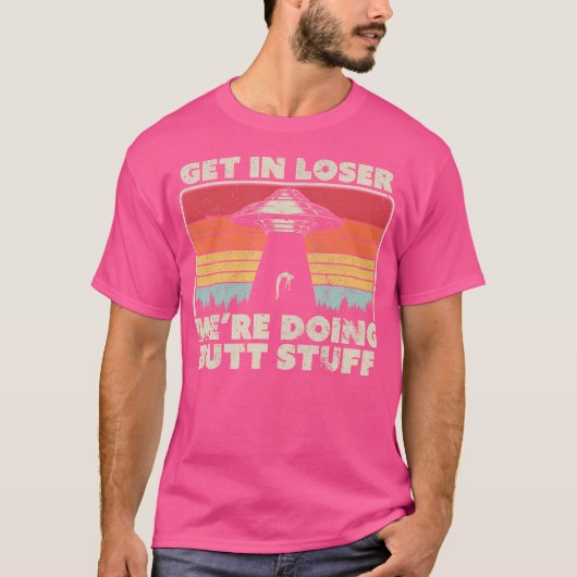 Kom in het Shirt van de verliezer. Alien Ufo Grapp (Voorkant)