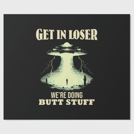 Kom in Loser - we doen kont dingen Cadeaupapier (Vlak)