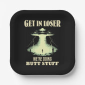 Kom in Loser - we doen kont dingen Papieren Bordje (Voorkant)