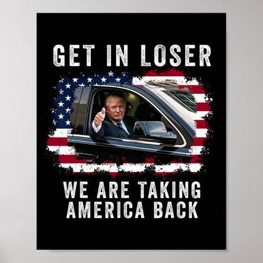 Kom in Loser We nemen Amerika terug 1 Poster (Voorkant)
