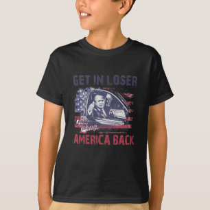 Kom in Loser We nemen Amerika terug 2 T-shirt