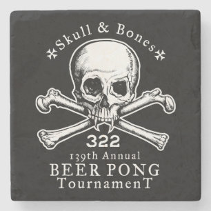 Kom in vrede of ga in stukken weg stenen onderzetter