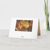 Kom in zijn aanwezigheid met Thanksgiving, Psalm 9 Kaart (Achterkant)