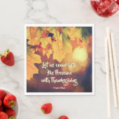 Kom in Zijn tegenwoordigheid met Thanksgiving Psal Servet (Insitu)