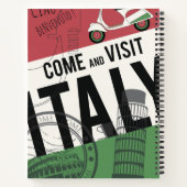 Kom Italië bezoeken Notitieboek (Achterkant)