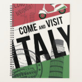 Kom Italië bezoeken Planner (Voorkant)
