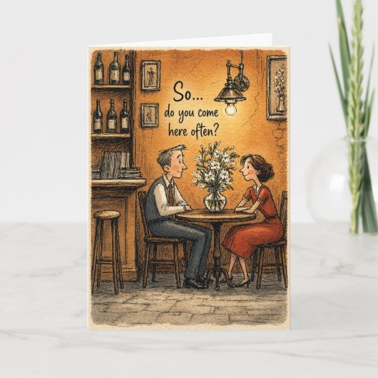 Kom Je Hier Vaker Kaart (Voorkant)