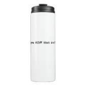 Kom je met die broer? Fietsen Thermosbeker (Voorkant)