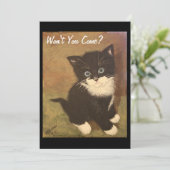 Kom je niet? kaart (Staand voorkant)