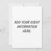 Kom je niet? kaart (Achterkant)