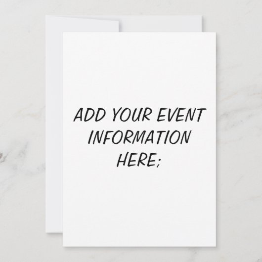 Kom je niet? kaart (Achterkant)