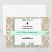 Kom je op onze trouwkaart? kaart (Voorkant / Achterkant)