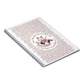 Kom, je telt ~ Tune My Heart Copper Fox Notitieboek (Rechterzijde)