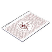 Kom, je telt ~ Tune My Heart Copper Fox Notitieboek (Linkerzijde)