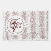 Kom, je telt ~ Tune My Heart Copper Fox Theedoek (Horizontaal)