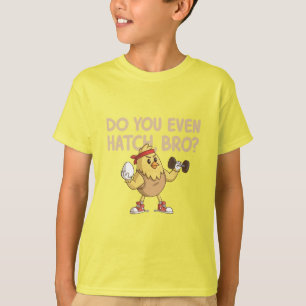 Kom je uit, broertje? – Funny Chick Gym Parody T-shirt