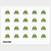 Kom je wat groene bonen geven. sticker (Vel)