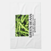 Kom je wat groene bonen geven. theedoek (Verticaal)