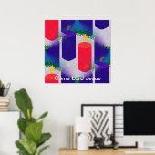 Kom Jezus Poster (Thuiskantoor)