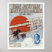 Kom Josephine in mijn vliegmachine  Songbo Poster (Voorkant)