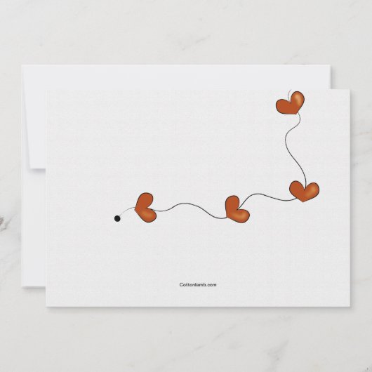 Kom kijken wat de winkel heeft opgeleverd kaart (Achterkant)