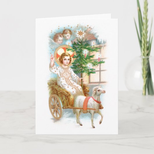 Kom, kom, Emmanuel Advent Kaart (Voorkant)