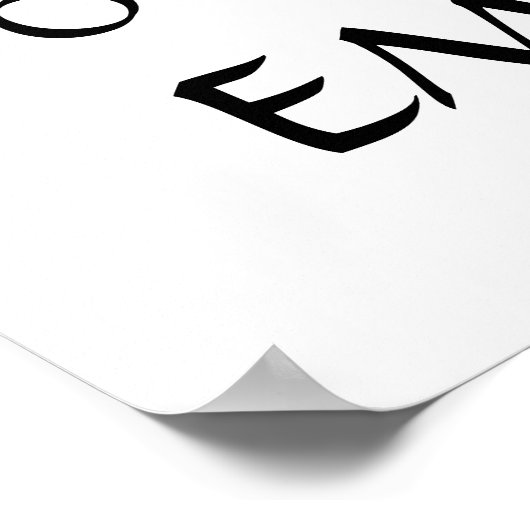 Kom, kom, Emmanuel Advent Poster (Hoek)