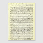 "Kom, kom, Emmanuel" Magnetische Kaart (Voorkant)