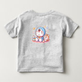 Kom Kom Kat En Doraemon Kinder Shirts (Achterkant)