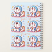 Kom Kom Kat En Doraemon Notitieboek (Achterkant)