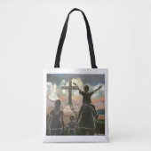 "Kom, laat ons Hem prijzen!" Tote bag (Voorkant)