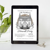 Kom langs bij Cats Farewell Party Kaart