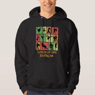 Kom langs voor wat Jitterbug plezier Grappige dans Hoodie