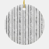 Kom, laten we Hem aanbidden met Kerstmis Keramisch Ornament (Achterkant)