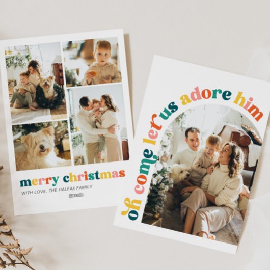 Kom, laten wij Hem aanbidden met de Kaart van Kers