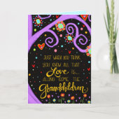 "Kom maar de kleinkinderen" Kaart (Voorkant)