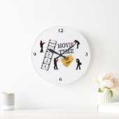 Kom maar één keer, het is filmtijd grote klok (Huis)