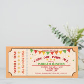 Kom maar één keer op uitnodiging (Staand voorkant)