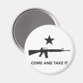 Kom maar mee. (AR15) Magneet (Voorkant / Achterkant)