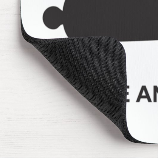 Kom maar mee. muismat (Hoek)