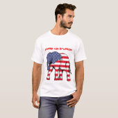 Kom maar op, Donald Trump Motivatie Shirt (Voorkant volledig)