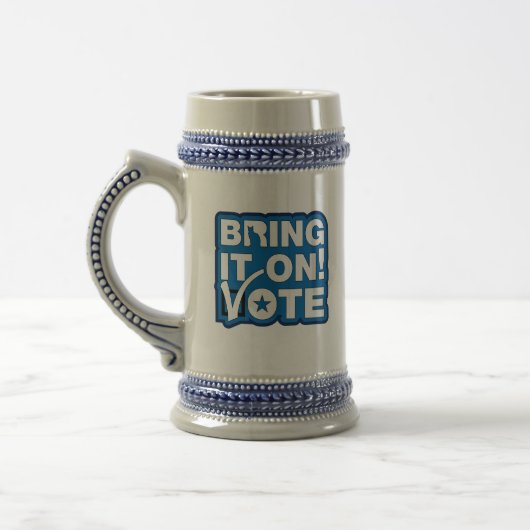 Kom maar op! STEMMEN Bierpul (Links)