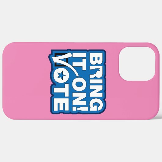 Kom maar op! STEMMEN Case-Mate iPhone Case (Achterkant (horizontaal))