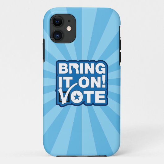 Kom maar op! STEMMEN Case-Mate iPhone Case (Achterkant)