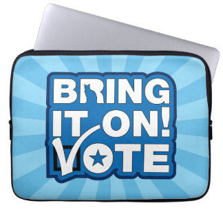 Kom maar op! STEMMEN Laptop Sleeve