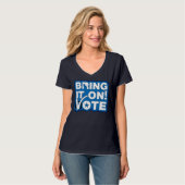 Kom maar op! STEMMEN T-shirt (Voorkant volledig)